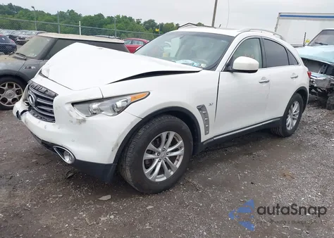 2016 Infiniti Qx70 из США, поврежденный, VIN JN8CS1MW4GM400372